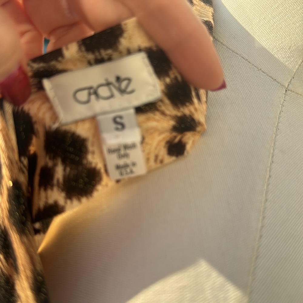 Sexy Leopard Print Cache One Shouldered Dress - image 5